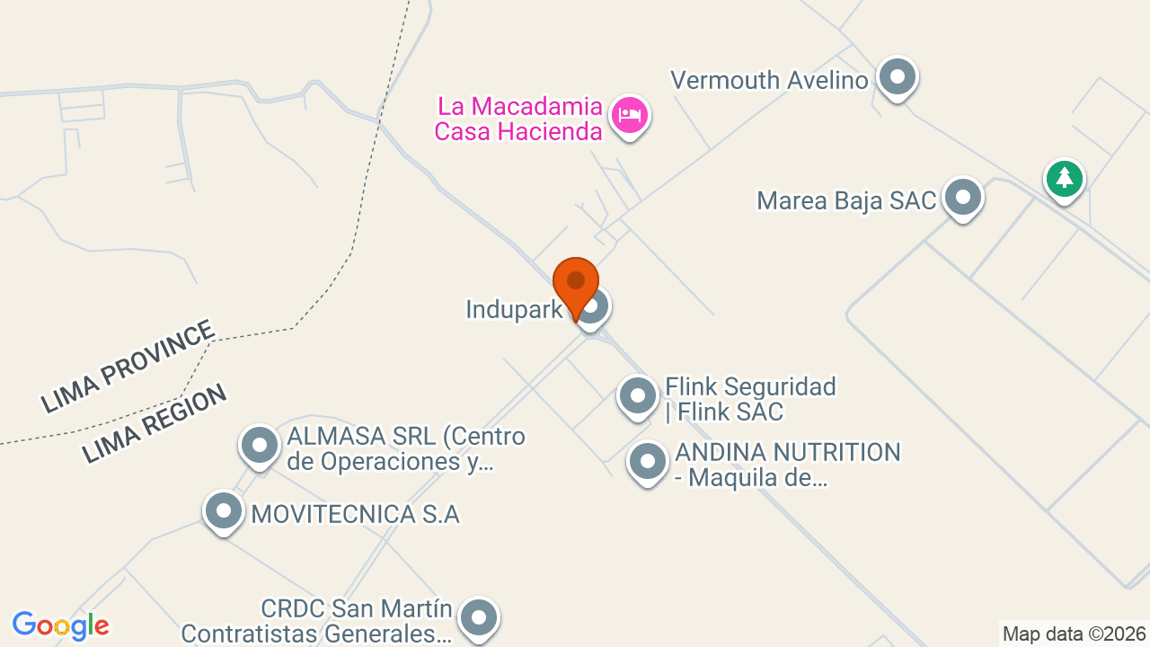 Ubicación aproximada en Cercado de Lima