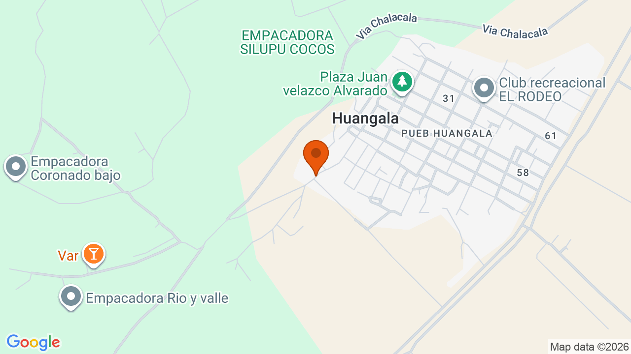 Ubicación aproximada en Bellavista