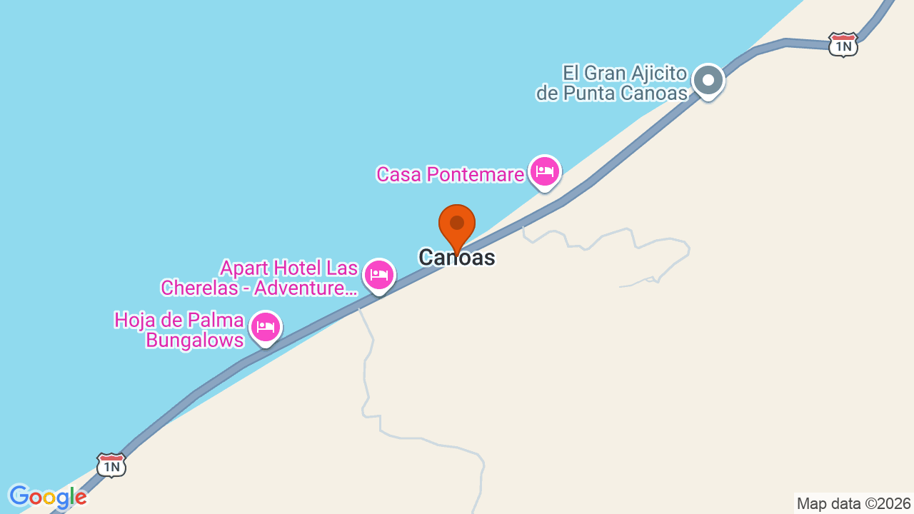 Ubicación aproximada en PUNTA SAL