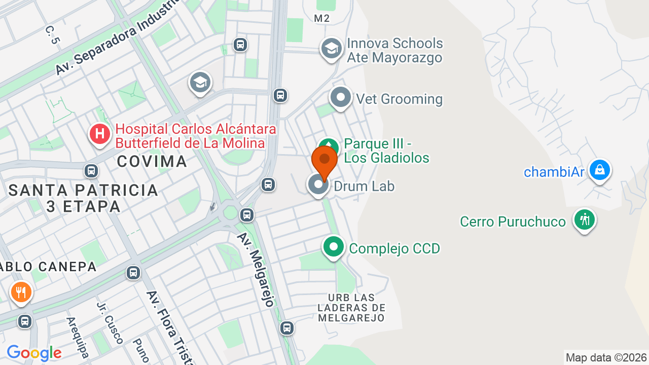 Ubicación aproximada en Cercado de Lima