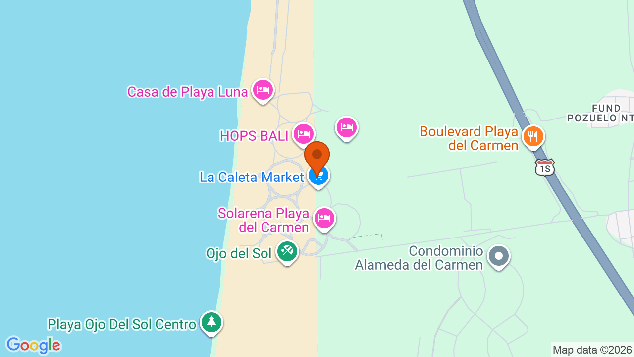 Ubicación aproximada en El Carmen