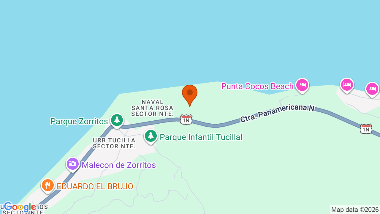 Ubicación aproximada en PUERTO LOCO