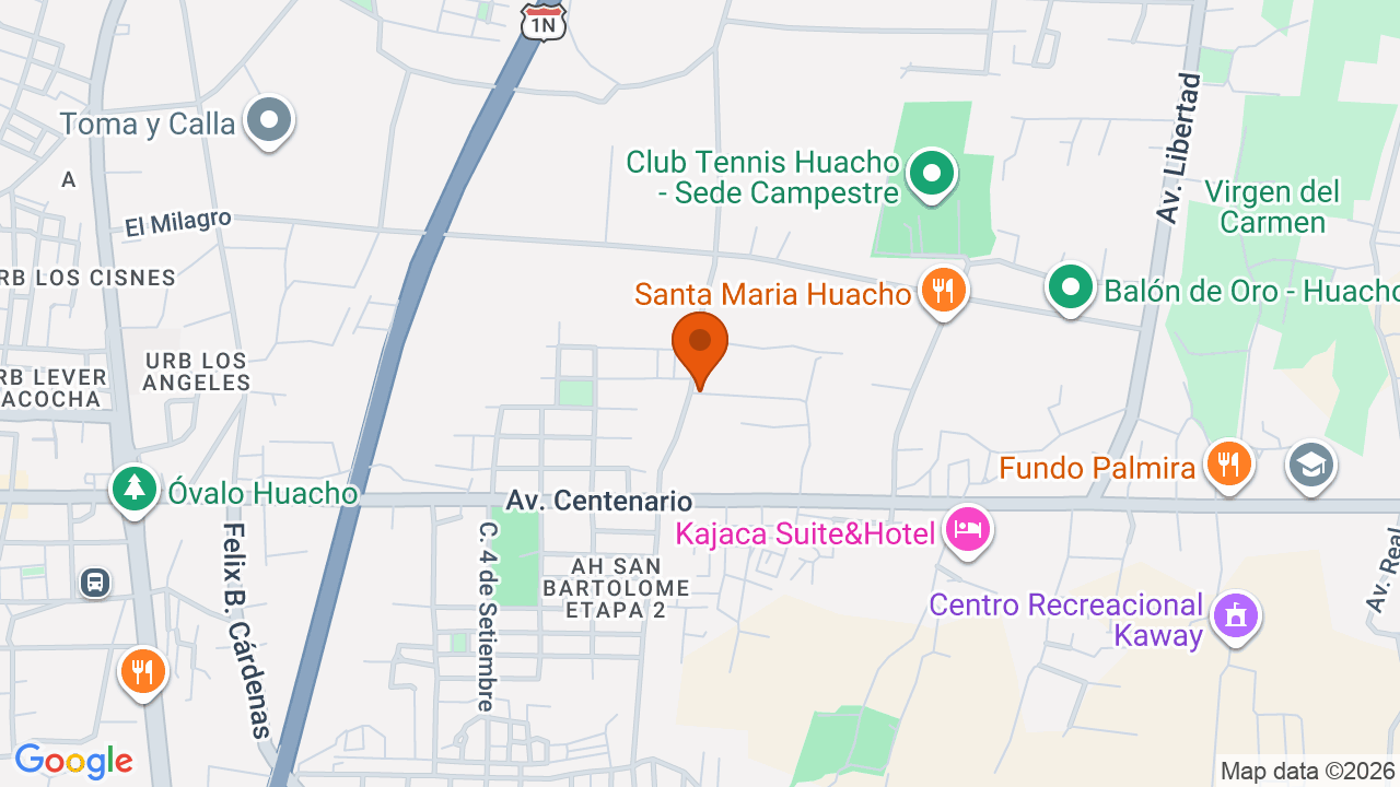 Ubicación aproximada en Cercado de Lima