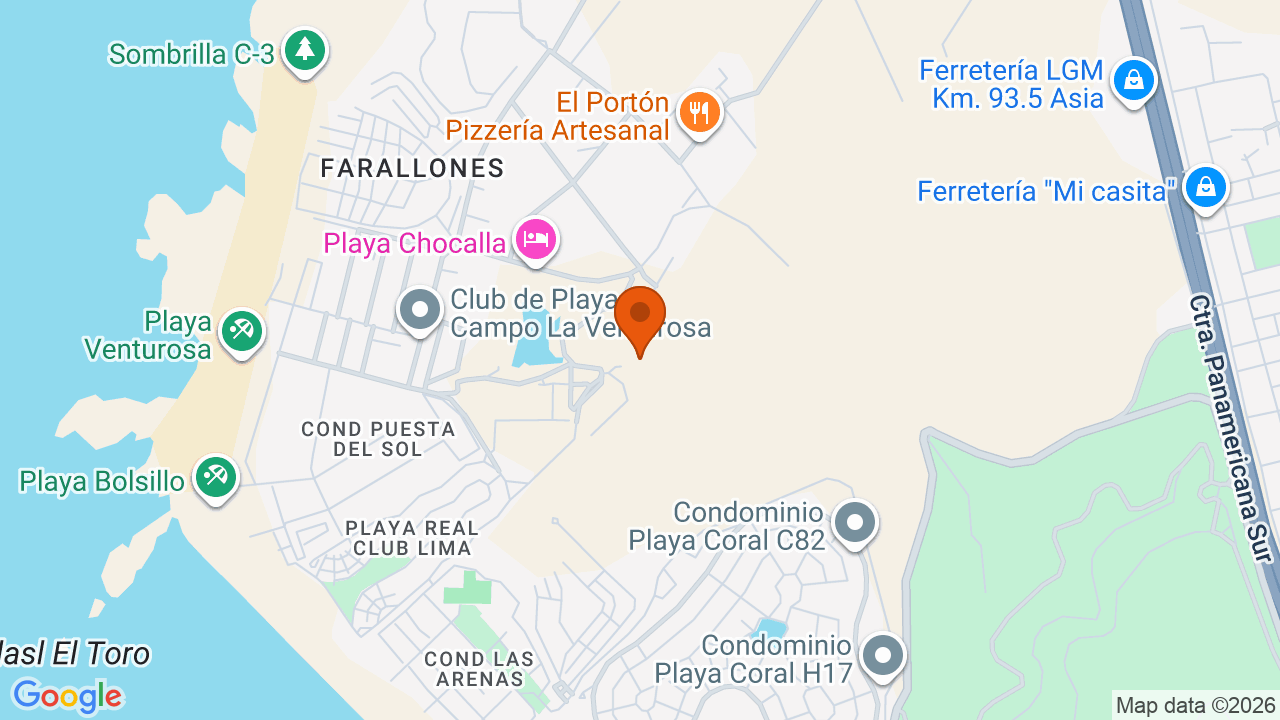 Ubicación aproximada en Cercado de Lima