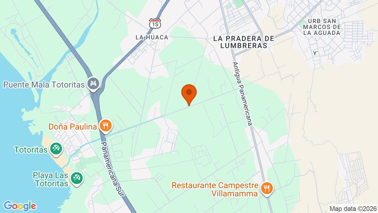 Ubicación aproximada en Cercado de Lima
