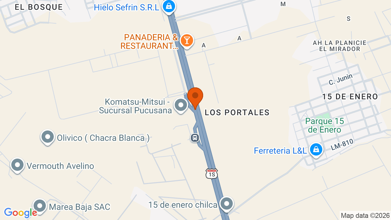 Ubicación aproximada en Cercado de Lima