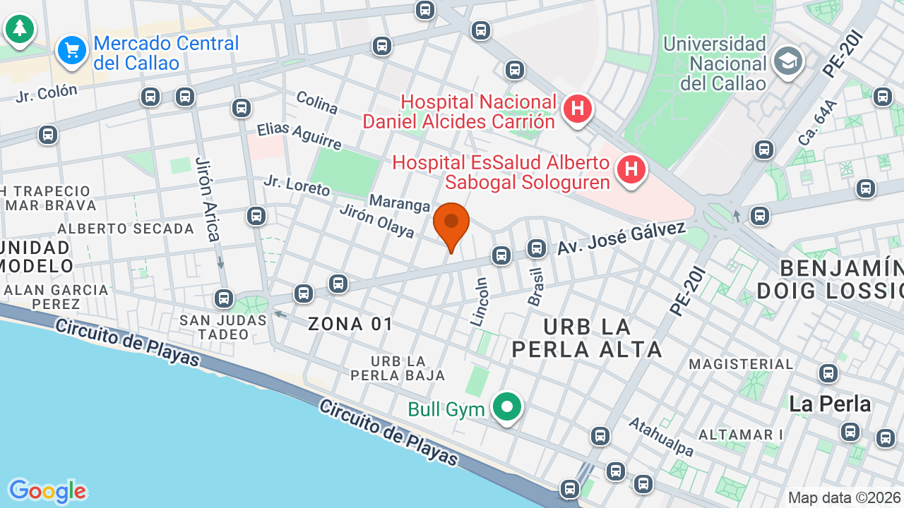 Ubicación aproximada en Bellavista