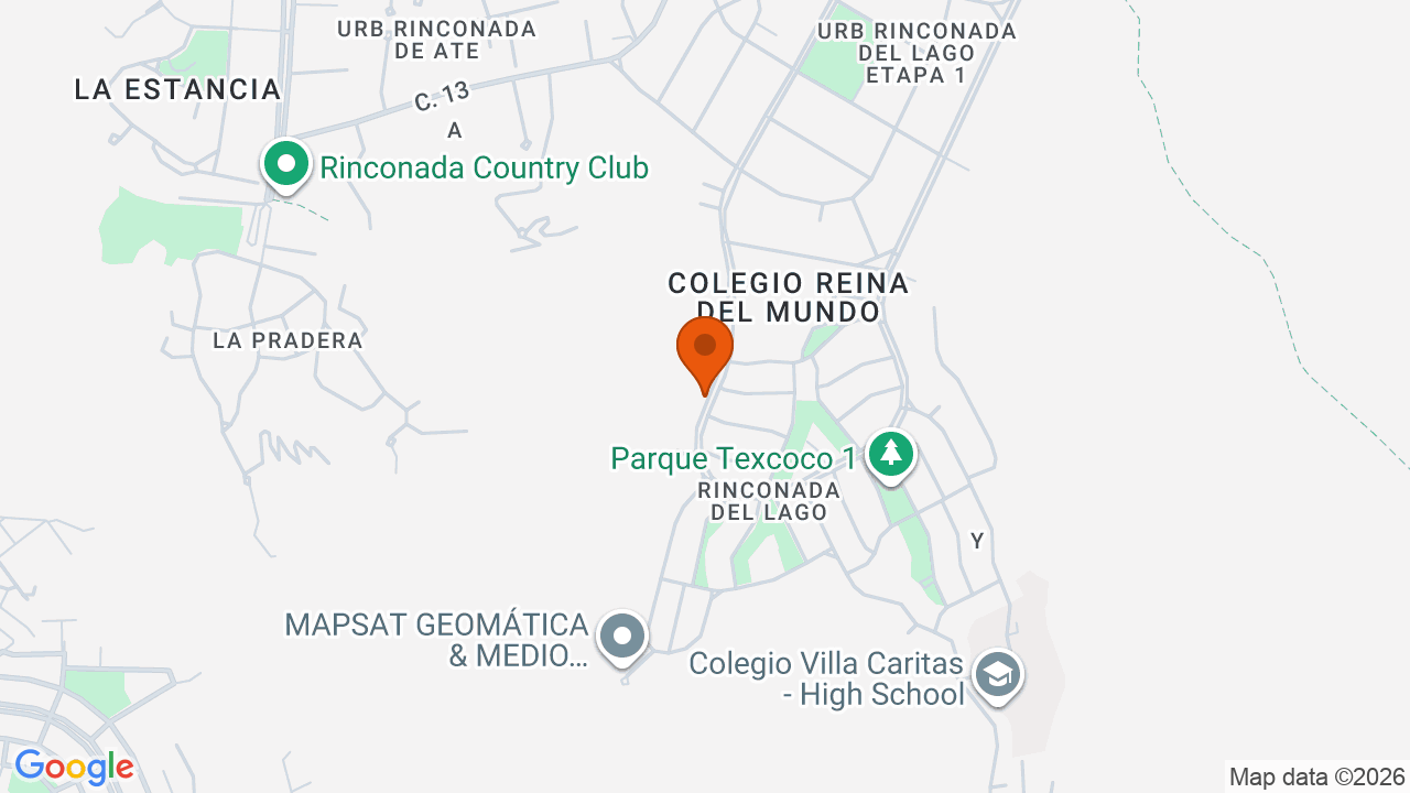 Ubicación aproximada en La Molina