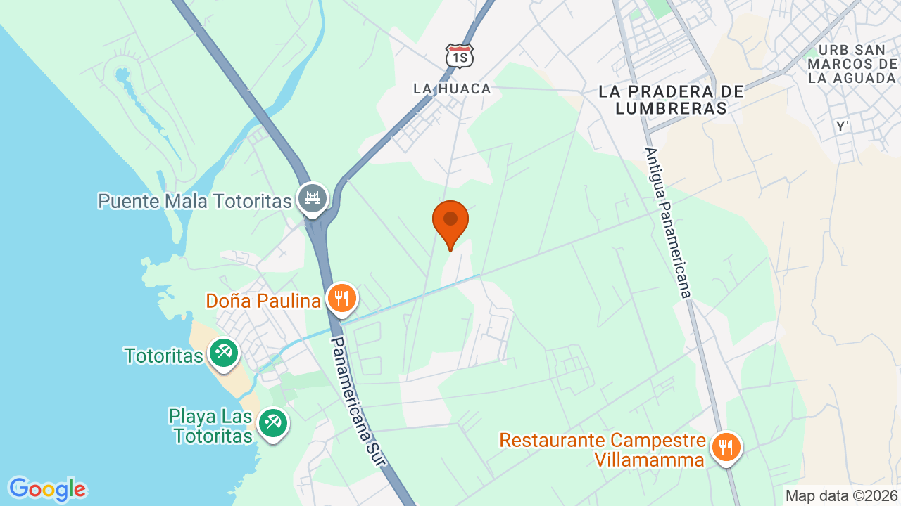 Ubicación aproximada en Cercado de Lima
