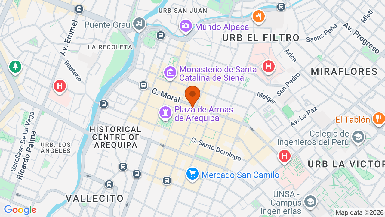 Ubicación aproximada en Cercado de Lima