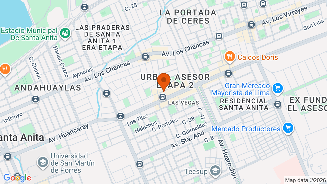 Ubicación aproximada en Punta Negra
