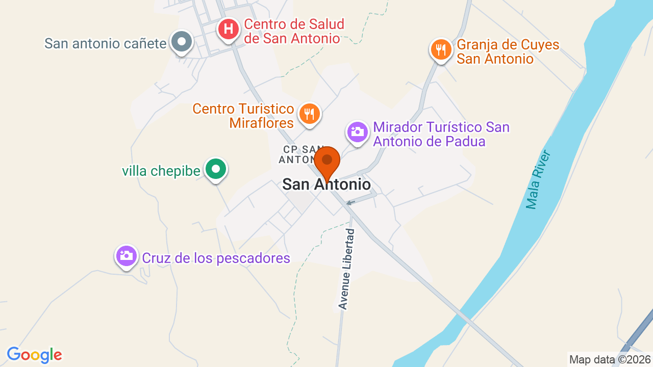 Ubicación aproximada en Cercado de Lima