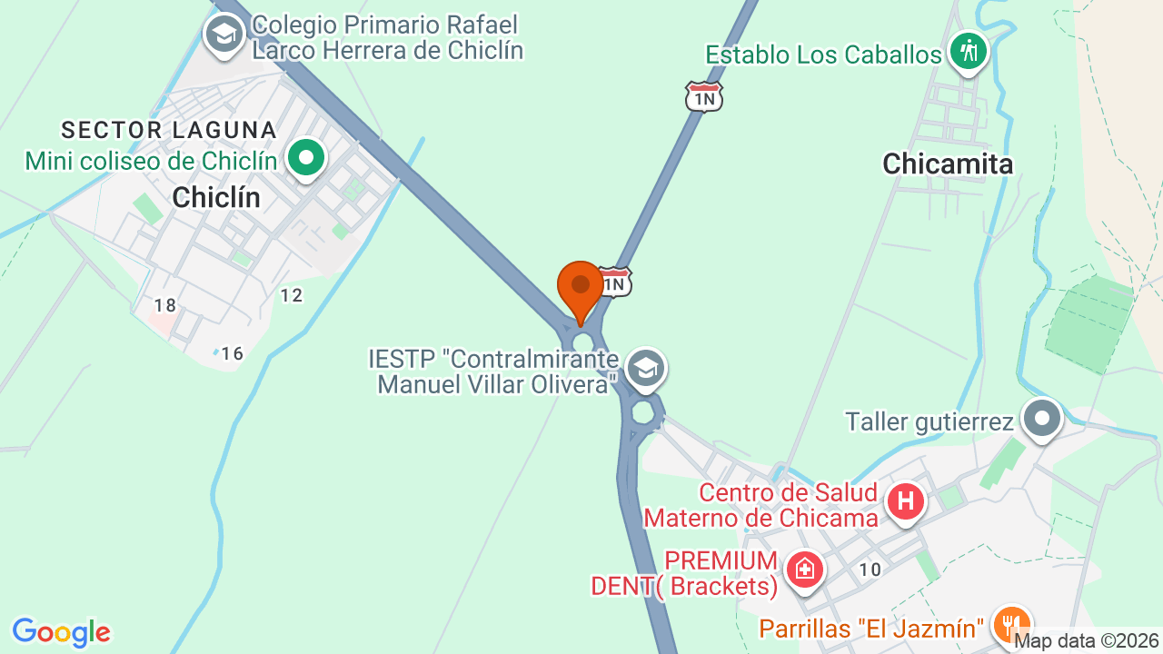 Ubicación aproximada en VICHAYITO