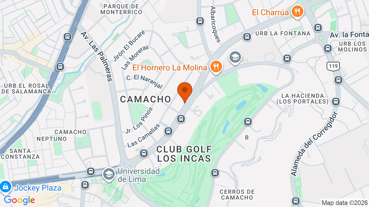 Ubicación aproximada en La Molina