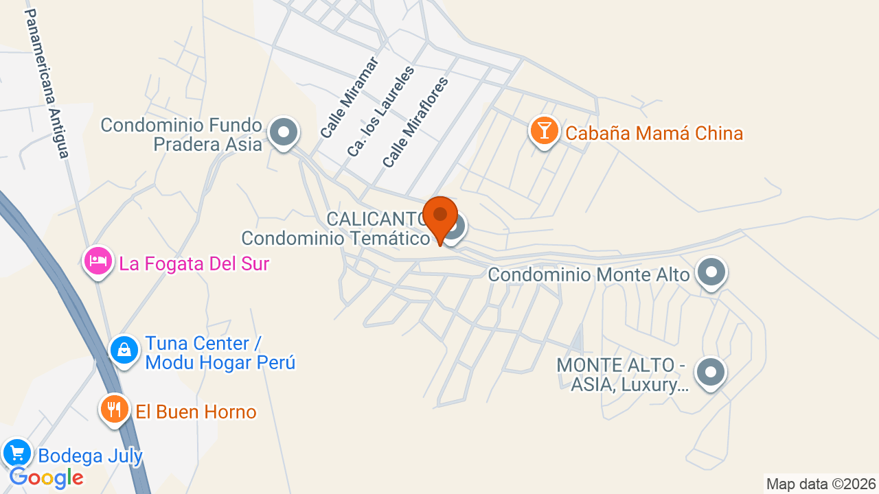 Ubicación aproximada en Cercado de Lima