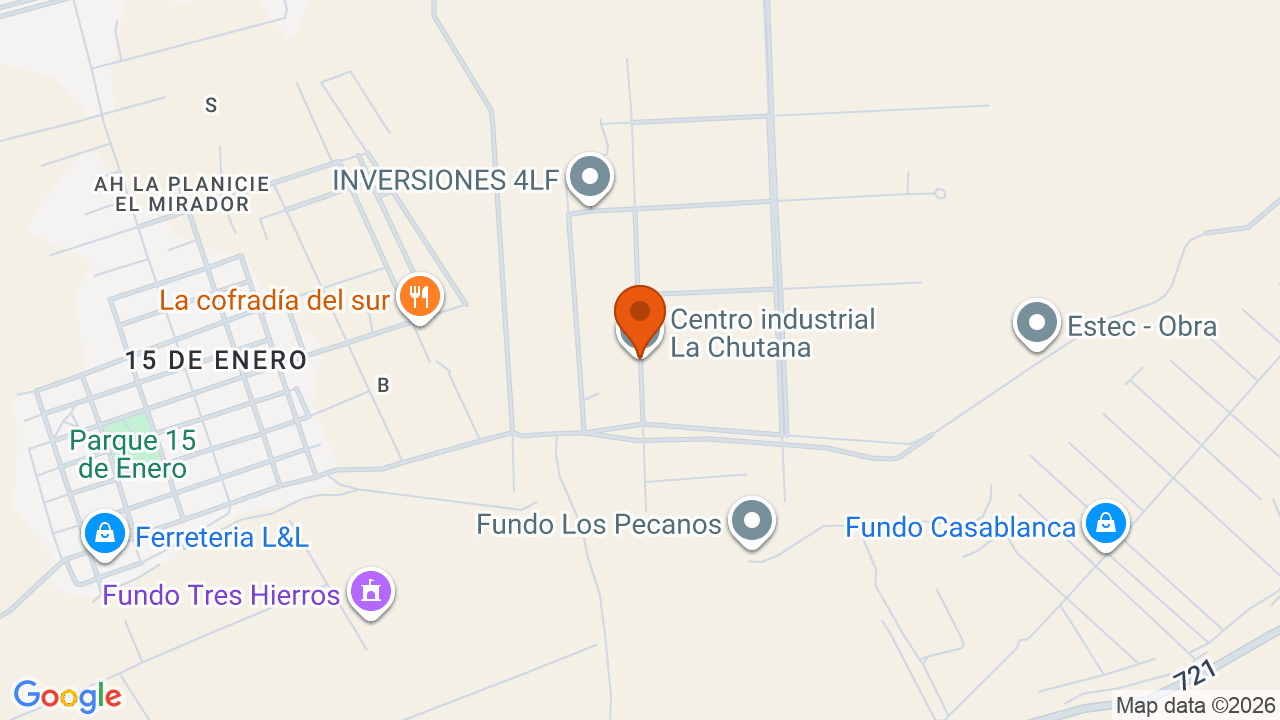 Ubicación aproximada en Cercado de Lima
