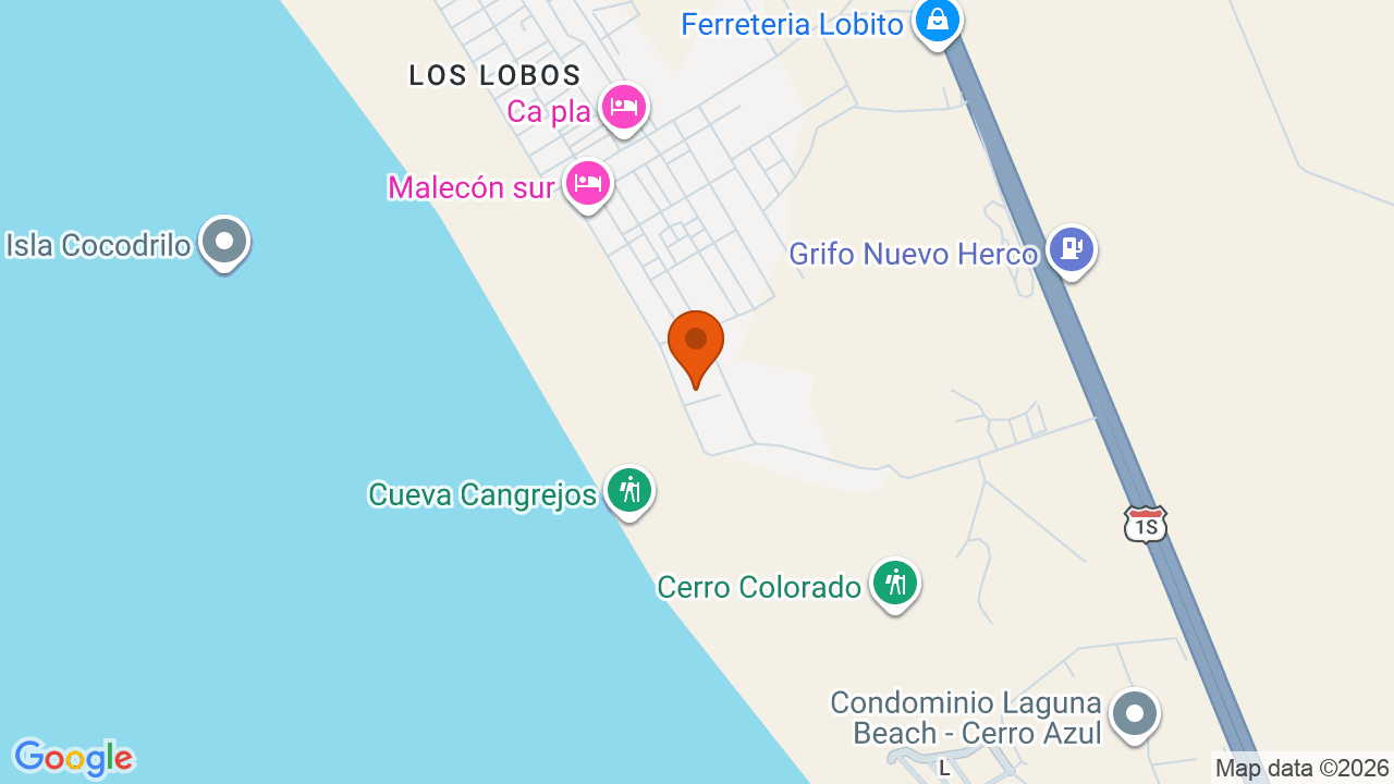Ubicación aproximada en Cercado de Lima