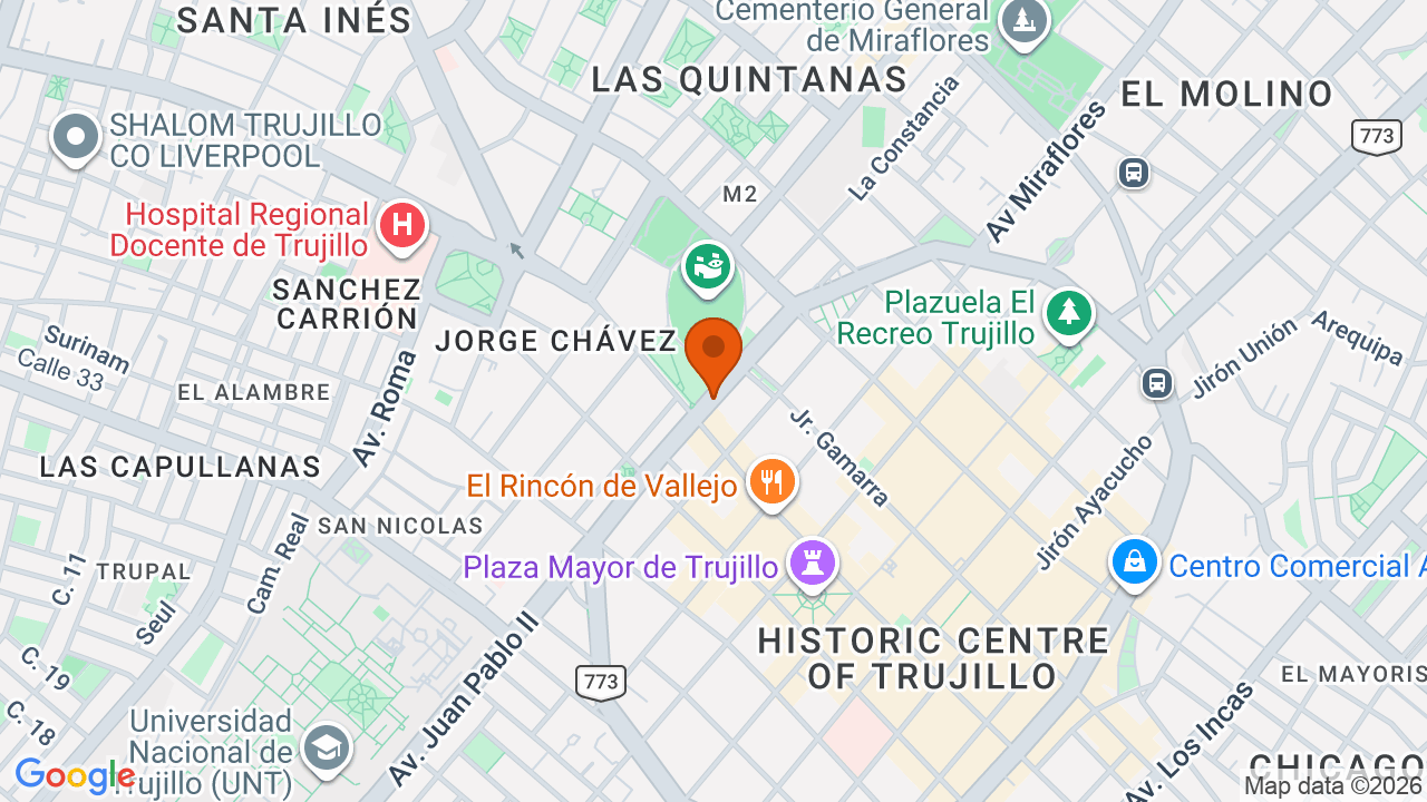 Ubicación aproximada en CENTRO CIVICO