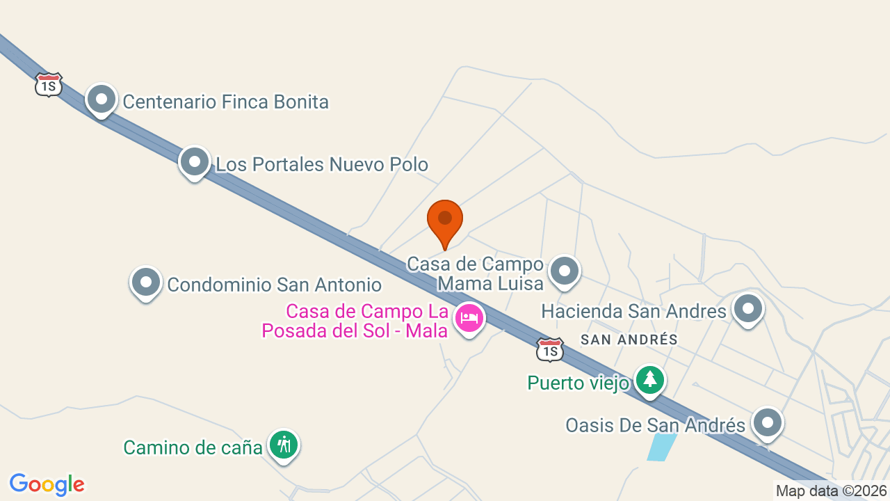 Ubicación aproximada en Cercado de Lima