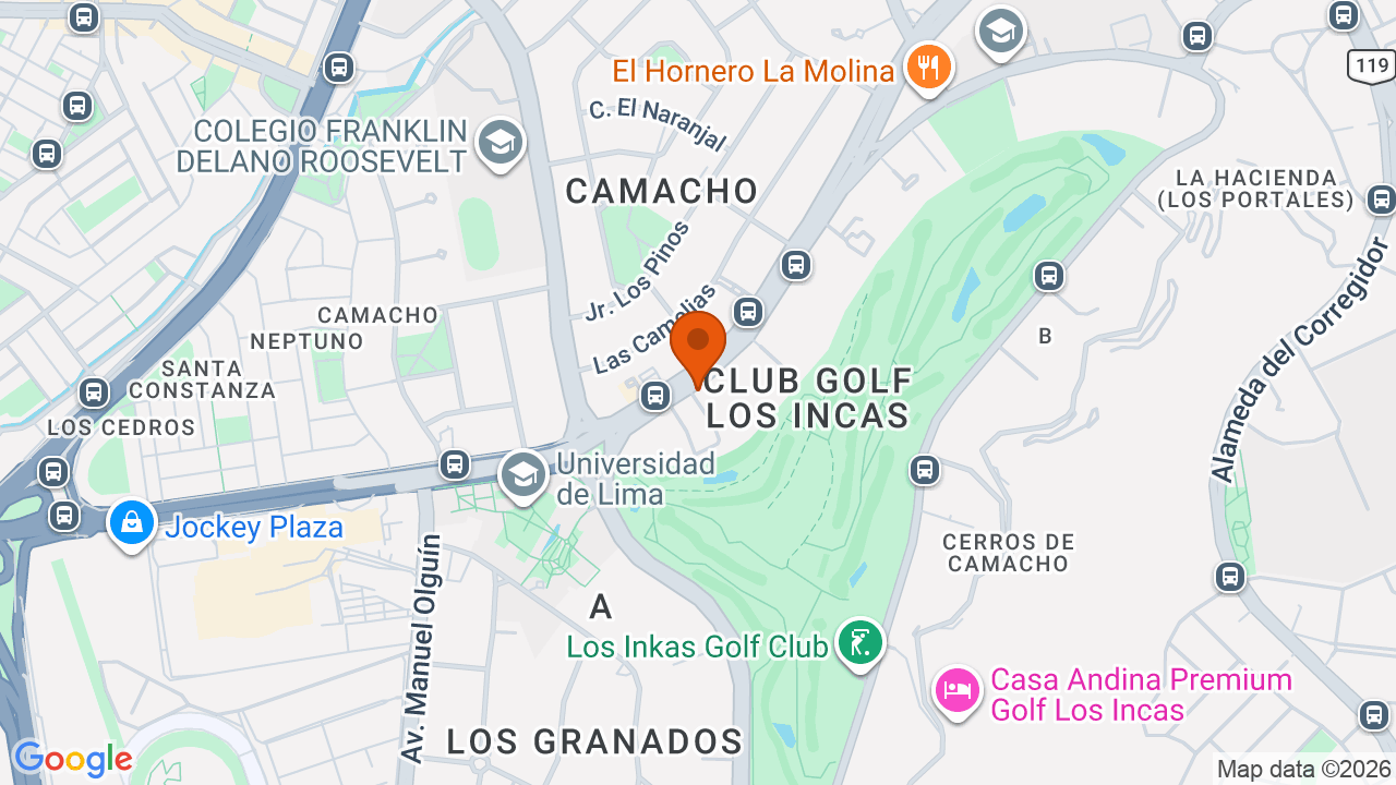 Ubicación aproximada en La Molina