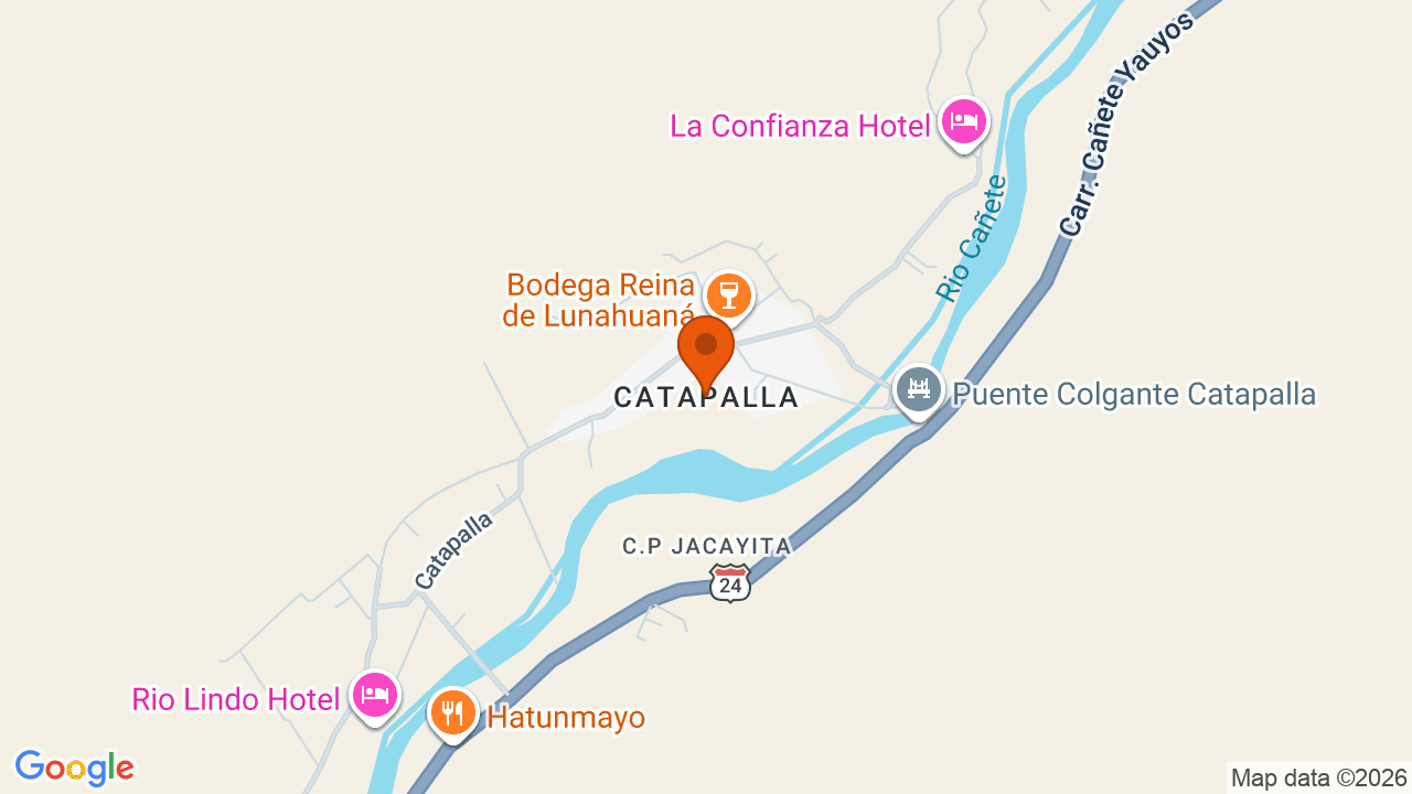 Ubicación aproximada en Cercado de Lima